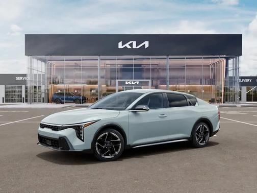 Gray 2026 Kia K4 GT-Line