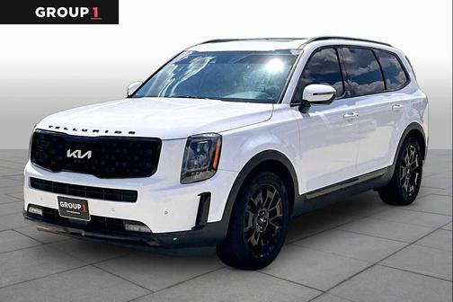 Glacial White Pearl 2022 Kia Telluride SX