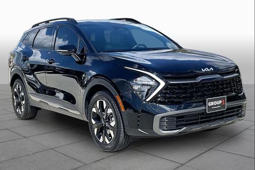 Ebony Black 2023 Kia Sportage X-Line