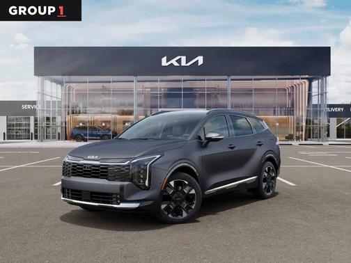 Gray 2026 Kia Sportage Hybrid SX-Prestige