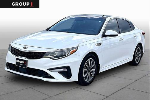 Snow White Pearl 2019 Kia Optima EX