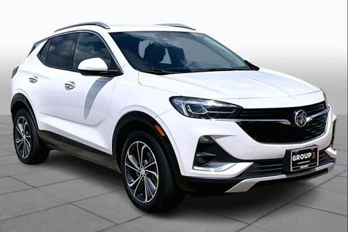 Summit White 2021 Buick Encore GX Essence