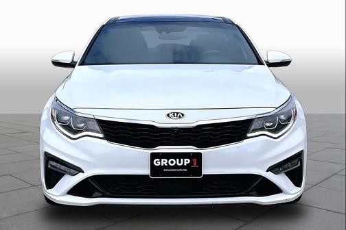 Snow White Pearl 2019 Kia Optima SX Turbo
