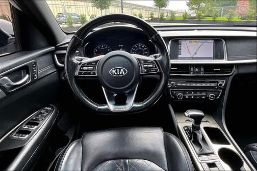 Snow White Pearl 2019 Kia Optima SX Turbo