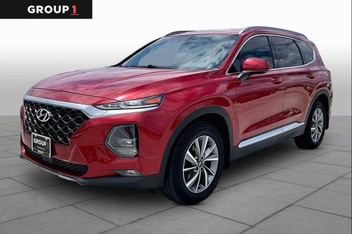 Scarlet Red 2020 Hyundai SANTA FE SEL 2.4
