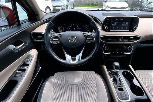 Scarlet Red 2020 Hyundai SANTA FE SEL 2.4