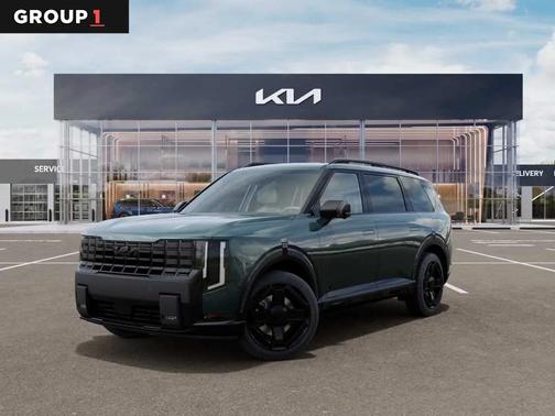 Black Jade Green 2027 Kia Telluride Hybrid X-Line SX