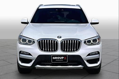 Mineral White Metallic 2019 BMW X3 sDrive30i