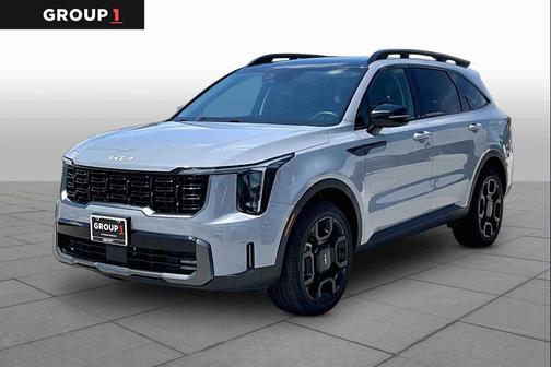 Wolf Gray 2024 Kia Sorento EX