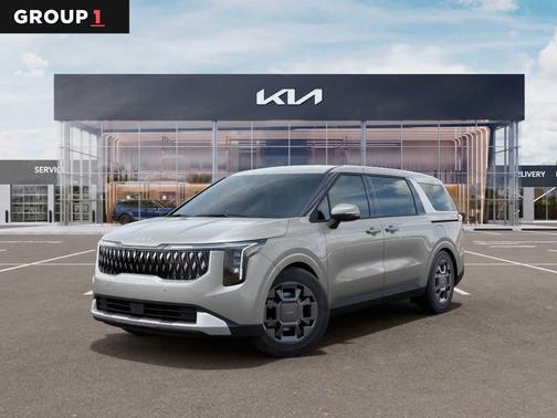 Silver 2026 Kia Carnival Hybrid EX
