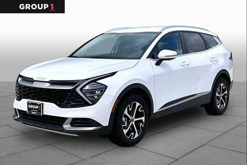 Glacial White Pearl 2024 Kia Sportage EX