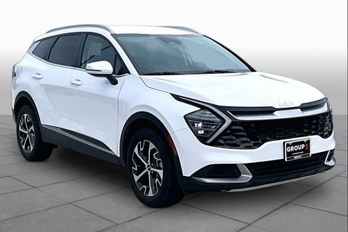 Glacial White Pearl 2024 Kia Sportage EX