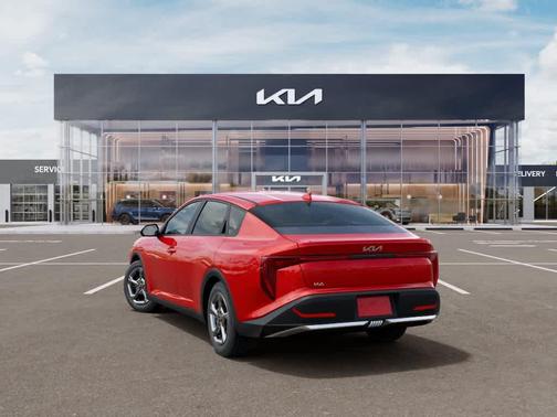 Currant Red 2026 Kia K4 LXS