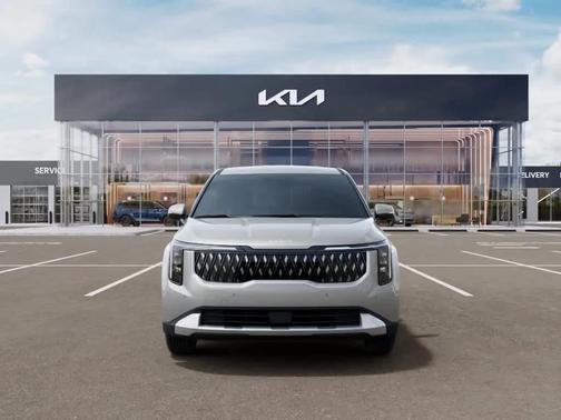 Silver 2026 Kia Carnival Hybrid EX
