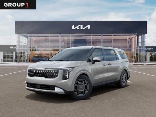 Silver 2026 Kia Carnival Hybrid EX