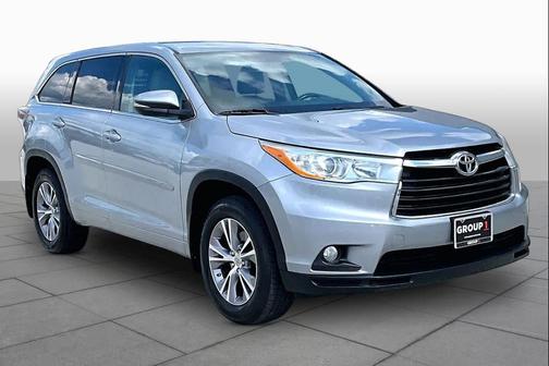 Silver Sky Metallic 2014 Toyota Highlander LE Plus