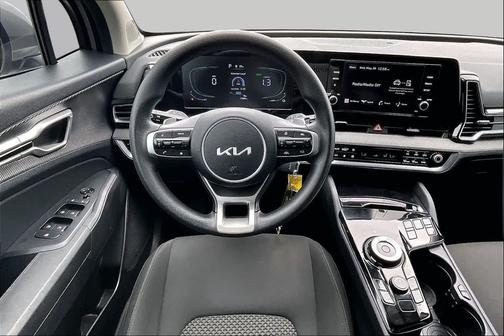 Steel Gray 2024 Kia Sportage Hybrid LX