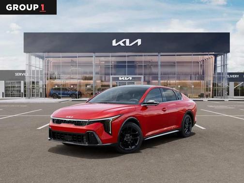 Currant Red 2026 Kia K4 GT-Line Turbo