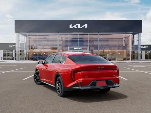 Currant Red 2026 Kia K4 GT-Line Turbo