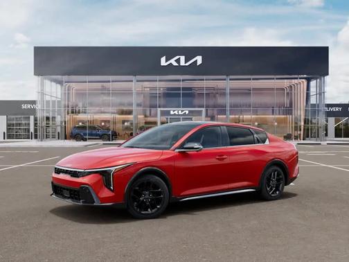 Currant Red 2026 Kia K4 GT-Line Turbo