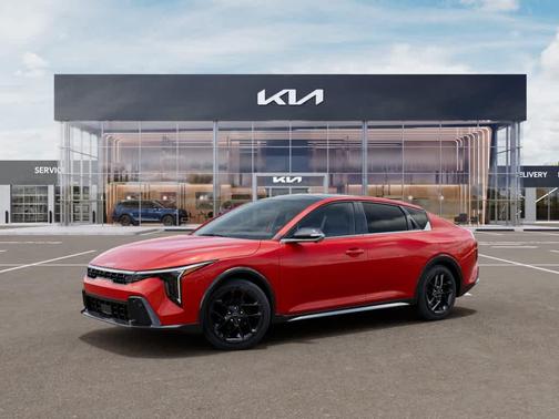 Currant Red 2026 Kia K4 GT-Line Turbo