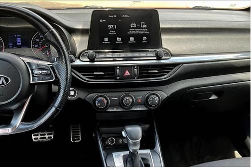 Aurora Black 2021 Kia Forte GT-Line