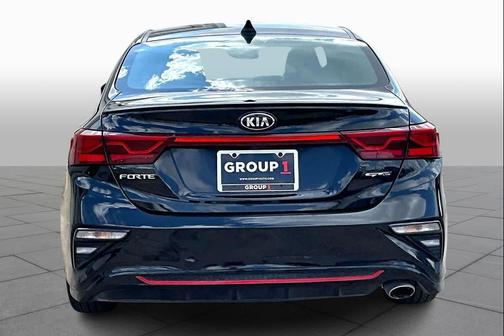 Aurora Black 2021 Kia Forte GT-Line