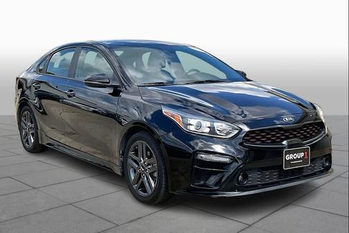 Aurora Black 2021 Kia Forte GT-Line
