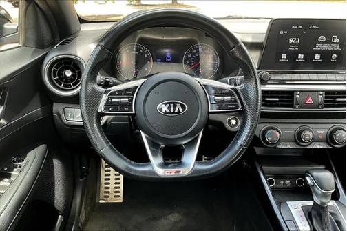Aurora Black 2021 Kia Forte GT-Line