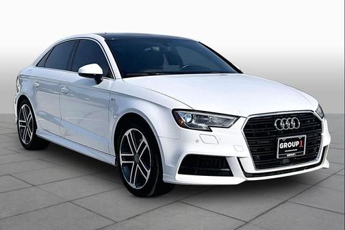 Ibis White 2018 Audi A3 2.0T Premium