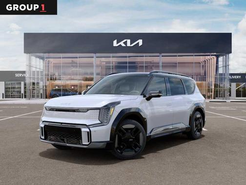 Glacial White Pearl 2026 Kia EV9 GT-Line