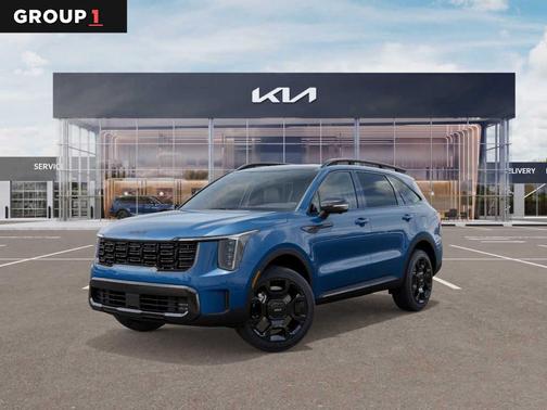 Blue 2026 Kia Sorento Hybrid SX Prestige