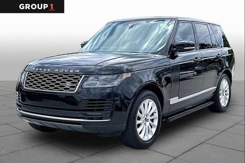 Santorini Black Metallic 2018 Land Rover Range Rover 3.0L Supercharged HSE