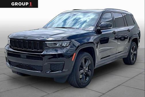 Diamond Black Crystal Pearlcoat 2023 Jeep Grand Cherokee L Altitude