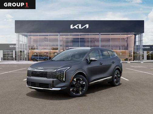 Gray 2026 Kia Sportage Hybrid SX-Prestige