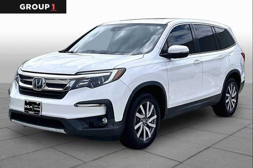 Platinum White Pearl 2020 Honda Pilot AWD EX-L