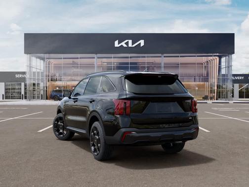 Aurora Black Pearl 2026 Kia Sorento Hybrid SX Prestige