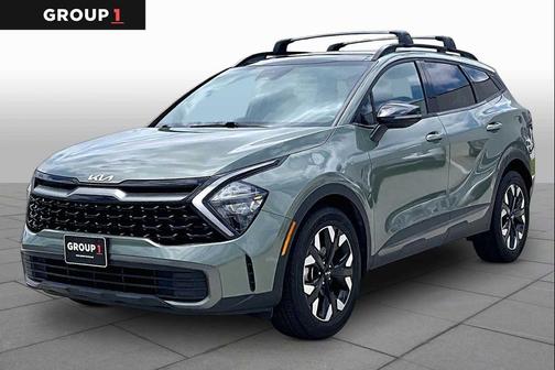 Jungle Green 2023 Kia Sportage X-Line
