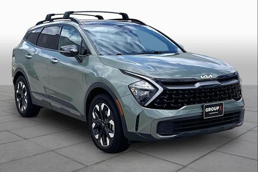 Jungle Green 2023 Kia Sportage X-Line
