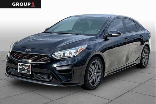 Aurora Black 2020 Kia Forte GT-Line