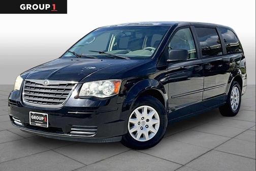 Brilliant Black Crystal Prl 2008 Chrysler Town & Country LX