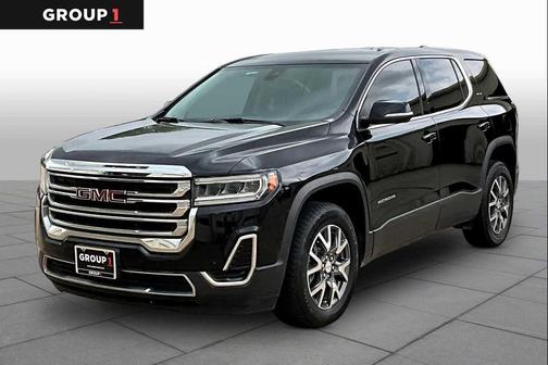 Ebony Twilight Metallic 2021 GMC Acadia FWD SLE