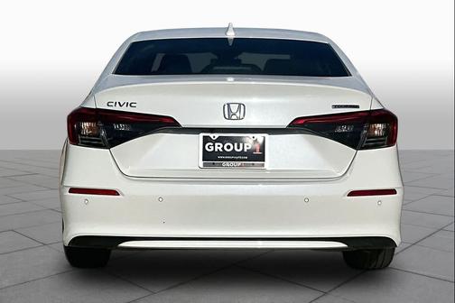Platinum White Pearl 2024 Honda Civic Touring