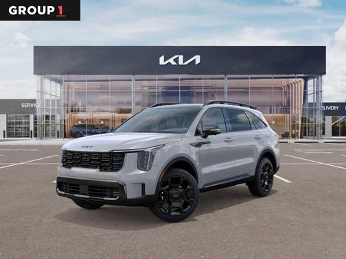 Gray 2026 Kia Sorento SX