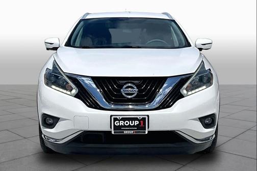 Pearl White 2018 Nissan Murano SL