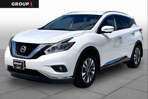 Pearl White 2018 Nissan Murano SL