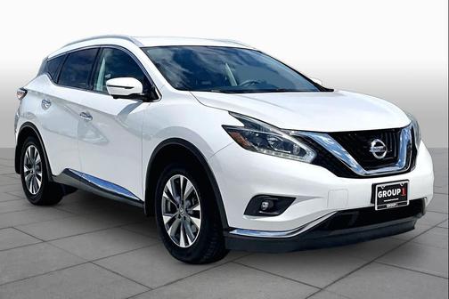 Pearl White 2018 Nissan Murano SL