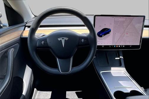 Deep Blue Metallic 2024 Tesla Model Y Long Range Dual Motor All-Wheel Drive