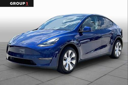 Deep Blue Metallic 2024 Tesla Model Y Long Range Dual Motor All-Wheel Drive