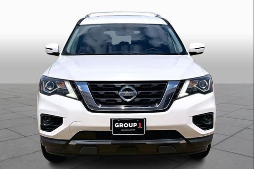 Pearl White 2017 Nissan Pathfinder SV